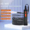 Wireless Endoscope 1080P Single & Dual Lens WiFi Borescope Inspection Waterproof Snake Pipe Camera For Android IOS