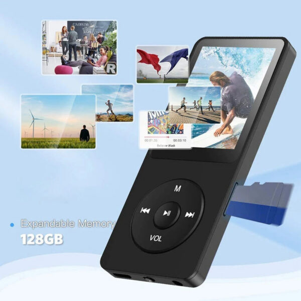 Type-C Port MP3 Player Fast Charging 5.4 Bluetooth Version Running, Fiess, Exercise Walkman Scalable Memory Card