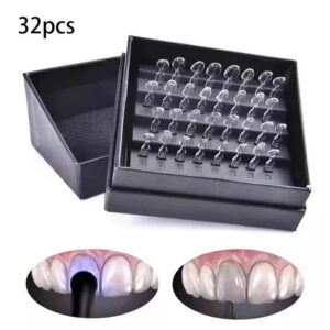 32pcs/set Mould Kit For Composite Resin Veneers Light Cure Filg Anterior Front Teeth Tooth Whitening Dental Lab Tools