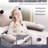49c6f7025aaf420d Inflatable Mattress Twin Size,Quick Inflation Deflation Camp Mattress Pad - Comfort Inflatable Bed, High Blow up Airbed for Home, Camping, Picnic