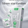 Extra Large 58mm size Ultra Thin Condoms Adults Toys For Men 10pcs XXL G-Spot Penis Sleeve Super Smooth Condones Sex Products