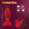 49de6c5e63d41971 20 Modes Rotation Vibrating Anal Plug Vibrator App Remote Control Male Prostate Massager Clit Butt Stimulation Sex Toy for Women