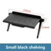49f7fd11504e03be Punch-Free Computer Monitor Plastic TV Set-Top Box Screen Bracket Router Storage Rack