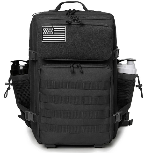 4a059ee90af7df93 45L Molle Tactical Backpack Bag Hunting MOLLE Backpack GYM For Men EDC Outdoor Hiking Survival Rucksack Witch Bottle Holder