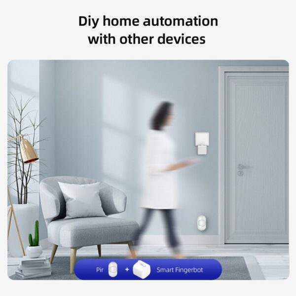 Tuya Finger Robot Switch Home Bluetooth-compatible Mechanical Arms Bot Button Pusher Smart Life App Voice Control