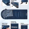 4a3ace7aefca708a KingCamp Outdoor Sleeping Bag Warm Portable Lightweight 3-4 Seasons Camping Sleeping Bag 300g/400g Filling for Adults
