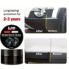 4a65cb5f8a5046b7 Universal Rubber Refresh Wax - Long-lasting Black Coat Repair, Leather Repair Polish, Hydrophobic Car Detail Care