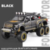 1:24 Pickup Trucks Boys F150 Raptor Diecast Metal Model Car with Sound Light for Kids Age 3 Year and up Blue