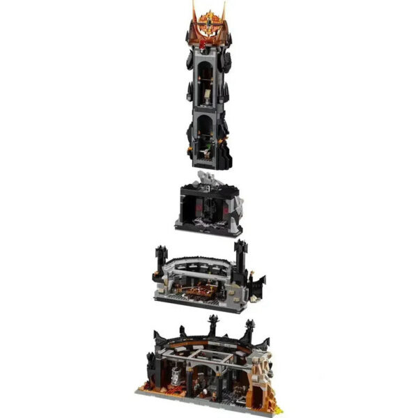 4a7ae04ff44ec195 5471Pcs 2024 New 10333 Black Tower Dark Model Building Blocks Kit Bricks Creative MOC Toy for Boys Adult Birthday Gifts