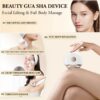 4a9c852f032c7c7a ANLAN Electric Guasha Massager EMS Face Lifting Remove Edema Firming Skin Clod Heat Body Scraping Therapy Skincare Beauty Device