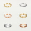 4ad94fd77cc6a7e1 designer ring Screw Mens Rings Woman Classic Lover for Love Wedding Diamond Ring Gold Sier Rose Never Fade Not Allergic -4/5/6mm