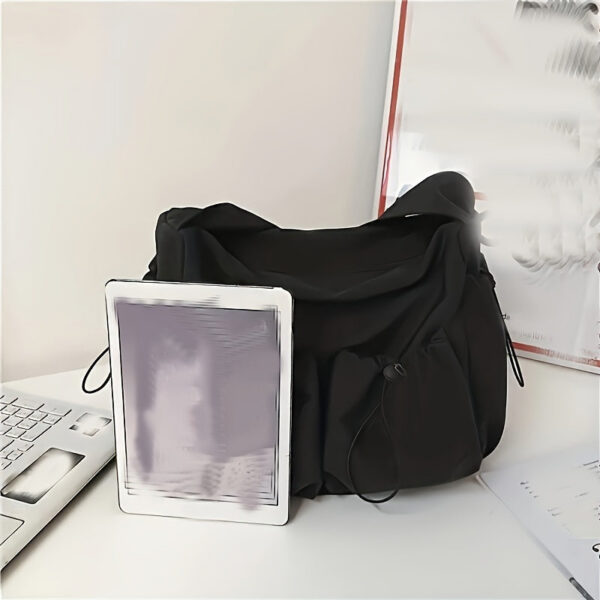 4aec46567970e710 Kpop Nylon Crossbody Bag, Multi Pockets Shoulder Bag, Casual Messenger Bag For School Travel