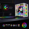 Soft Vest CPU Liquid Cooler Motherboard Controlled Coog Raditor Tube 5V 3PIN ARGB Computer Case Decor Hose Pipe