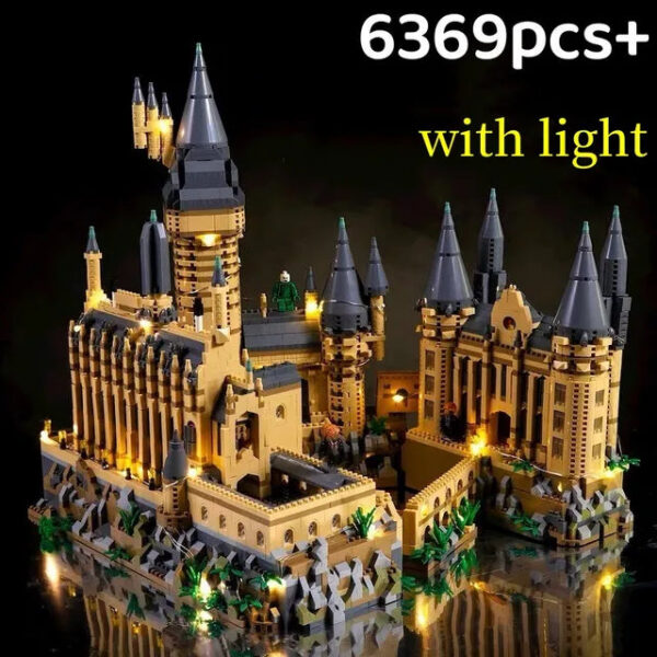 4b039c859d63d90e Micro Bricks City Creative Medieval Magic Castle Series School Architecture Palace Model Building Blocks Gifts Kid Assembly Toys