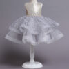 4b0b86006a512621 Children’s wear Summer of 2023 Girls For Party Wedding Bead Sequins sleeveless Cake Princess tutu dress Kids dance Clothes