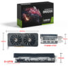 4b0e491655594633 SOYO AMD Radeon RX5700XT 8GB Gaming Graphics Card GDDR6 Memory 256Bit PCIEx16 4.0 for Desktop Computer Video Cards RX 5700XT
