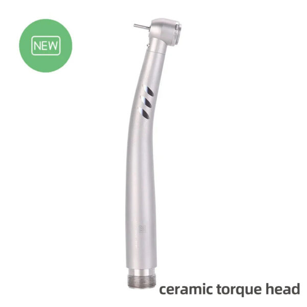 2/4 Holes Azdent Dental LED High Speed Handpiece E-generator Integrated Standard Head Push Button 3 Water Spray JD008A-SP