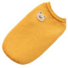 4b3939f43e9e8004 Bear Thickened with Veet Dog Clothes Cat Solid T-shirt Clothing Dogs Thin Small Fashion Chihuahua Pug Pet Vest York