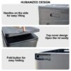 4b3fc34926e7f5af Portable Folding Outdoor Camping Potty Adults Kids Cover Design Seat Reusable Toilet for Picnic Car Travel
