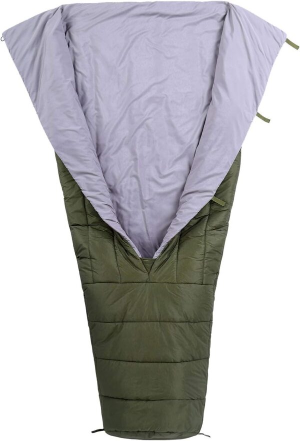 OneTigris FEATHERLITE Ultralight Sleeping Quilt, 1000g, Black Orca Series