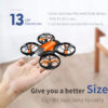 Mini 4k Profession HD Wide Angle 1080P WiFi FPV Drone Height Keep Drones Camera Helicopter Toys