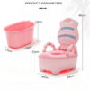 4b74668f9b53131b Cute Cow Portable Baby Child Training Girls Boy Potty Kids Chair Toilet Seat Pot