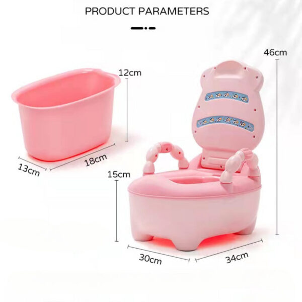 4b74668f9b53131b Cute Cow Portable Baby Child Training Girls Boy Potty Kids Chair Toilet Seat Pot