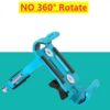 4b9244312f5c58ce Metal Motorcycle Bike Phone Holder Aluminum Alloy Anti-slip Bracket GPS Clip Universal Bicycle Stand Support for All Smartphones