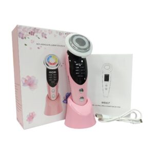 4ba24e5b70c138d6 7 in 1 Face Lift Devices EMS RF Microcurrent Skin Rejuvenation Women Facial Massager Light Therapy Anti Aging Wrinkle Beauty