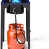 4bab099060424a8b Outvita 150,000 BTU Portable Gas Camping Stove, Outdoor Propane Burner with 20psi Regulator, High Pressure Single Cooker Camp Cooking Home Brewing and Frying