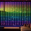 4bbf41f342e7ce18 Smart LED Lights, 3mx3m 300Leds USB Lights with Bluetooth App Timer ,Music Sync Christmas Curtain String Outdoor