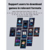 ANBERNIC RG353V 3.5 INCH 640*480 Handheld Player Built-in 20 Simulator Retro Game Wired Handle Android ux OS RG353VS