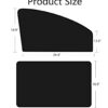 Car Side Sun Shades, 4 PCS Window Sunshades Privacy Curtains, 100% Block Light f