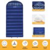 4c045814d9292f46 0 Degree Sleeping Bag 100% Cotton Flannel XXL Cold Weather Winter Oversized Sleeping Bag for Adults Camping Zero Degree Big and Tall with Compression Sack