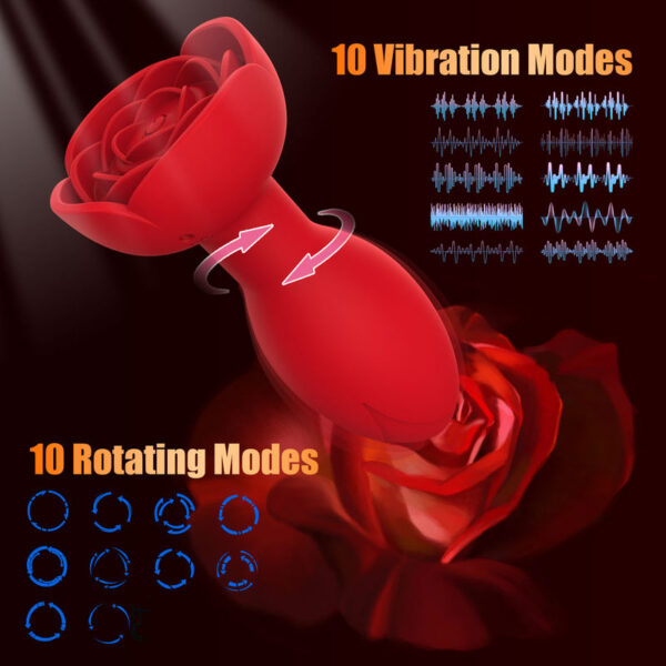 4c0778ac3e0fbfaa 20 Modes Rotation Vibrating Anal Plug Vibrator App Remote Control Male Prostate Massager Clit Butt Stimulation Sex Toy for Women