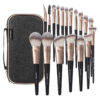 4c0d935cdc5cb435 Maange 18Pcs Makeup Storage Set Soft Bristles Foundation Brushes Eyeshadow Blusher Concealer For Women Beginner Kit
