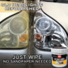 Car Restoration Polishing Headlamp Scratch Remover Repair Cleaning Paste Remove Oxidation Headlight Polish Liquid
