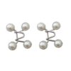 4c14c66c0fecc879 2pcs Skirt Pants Tighten Brooches Jeans Adjustable Waist Clip Button Pearl Women's Brooch Set DIY Clothing Accessories