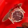 4c21953880b347d4 New 5pcs Set Watches Women Leather Band Ladies Watch Simple Casual Womens Analog WristWatch Bracelet Gift Montre Femme