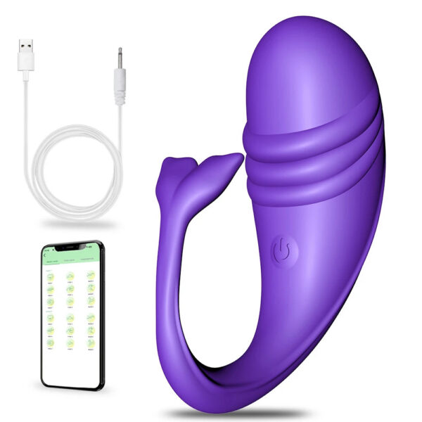 4c2b6d42be6e50f5 Wireless Bluetooth G Spot Dildo Vibrator for Women APP Remote Control Wear Vibrating Egg Clit Female Panties Sex Toys for Adult