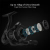 4c34f42e03f6000c KastKing Zephyr Light Weight Spinning Reel 7+1Ball Bearings 10 kg Carbon Fiber Drag for Bass Saltwater Fishing Coil