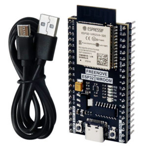 4c5022238de8bd88 Freenove ESP32-WROOM Wireless Board, Dual-core 32-bit 240 MHz Microcontroller, Python C Code, Example Projects Tutorial