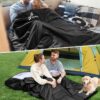 4c58cb5178480b9e Sportneer Double Sleeping Bag for Adults with 2 Pillows, Queen Size Two Person Sleeping Bag for All Season, 2 Person Sleeping Bags for Cold Weather Camping Hiking Backpacking