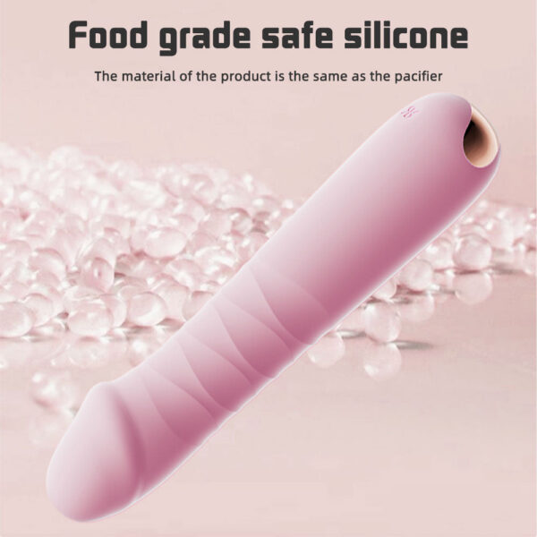 10 Modes Telescc Vibrator Women High Speed Motor G-Spot Climax Dildo Vibrating Female Masturbator Adult Sex Toy for Woman
