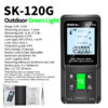 Snakol Tape Measure 120M Green Laser Distance Meter High Accuracy Roulette Multiple Measurement Functions Electronic Ruler