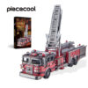 4c857da81af767f1 Piececool 3D Metal Puzzles Ladder Truck Assembly Kits Engineer Vehicle Collection Model DIY Jigsaw for Home Decor