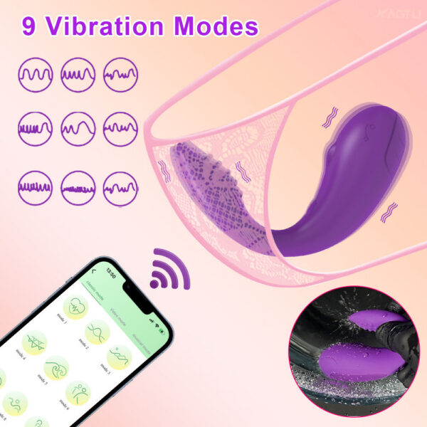 Sex Toys Bluetooth Female Vibrator Egg APP Control G Spot Stimulator Dildo Vibrating Vagina Balls Adult Goods for Women Panties
