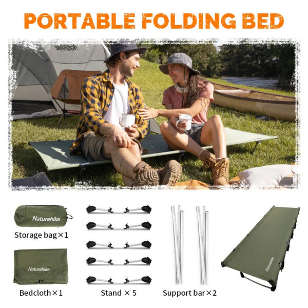 4c926aa8049d65c3 Naturehike XJC05 Camping Bed Ultra Light Supplies Hammock Bed Folding Cot Outdoor Hiking Supplies Bed NH20JJ001