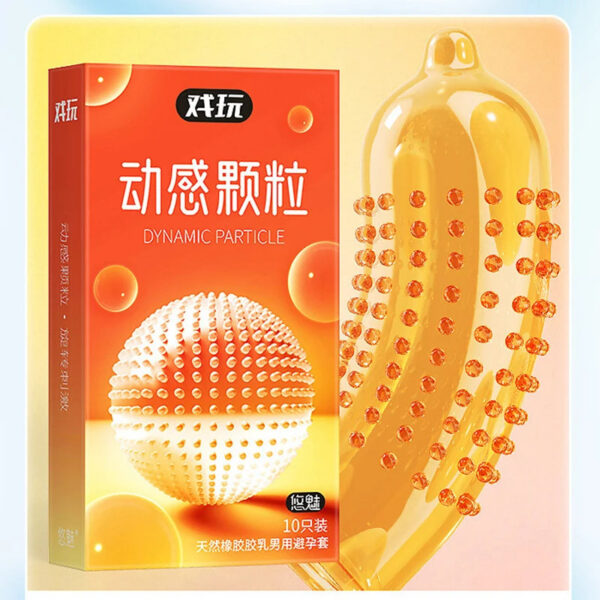 4c9b8a8bff6bd4b5 10PCS With 2040 Spot Spikes Condoms For Men G Point Stimulation Adult Supplies Big Dots Penis Sleeve Delay Ejaculation Sex Toys