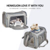 4ca23bddf3dcb966 Carrier Bag Soft Side Backpack Cat Pet Carriers Dog Travel Bags Airline Approved Transport For Small Dogs Cats Outgoing